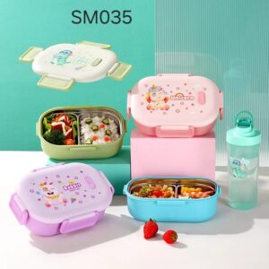 Air tight 2 chamber Lunch box & tiffin Box