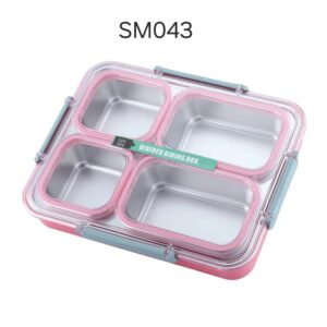 Four slot lunch box