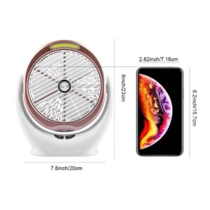 Small fan with high speed air circulation