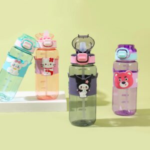 Character-Themed Kawaii Sports Water Bottles